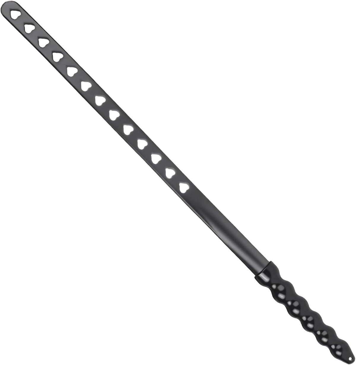 Rubber Whip Riding Crop for Horseback Riding, Durable Non-Slip Handle, Lightweight Equestrian Training Crop