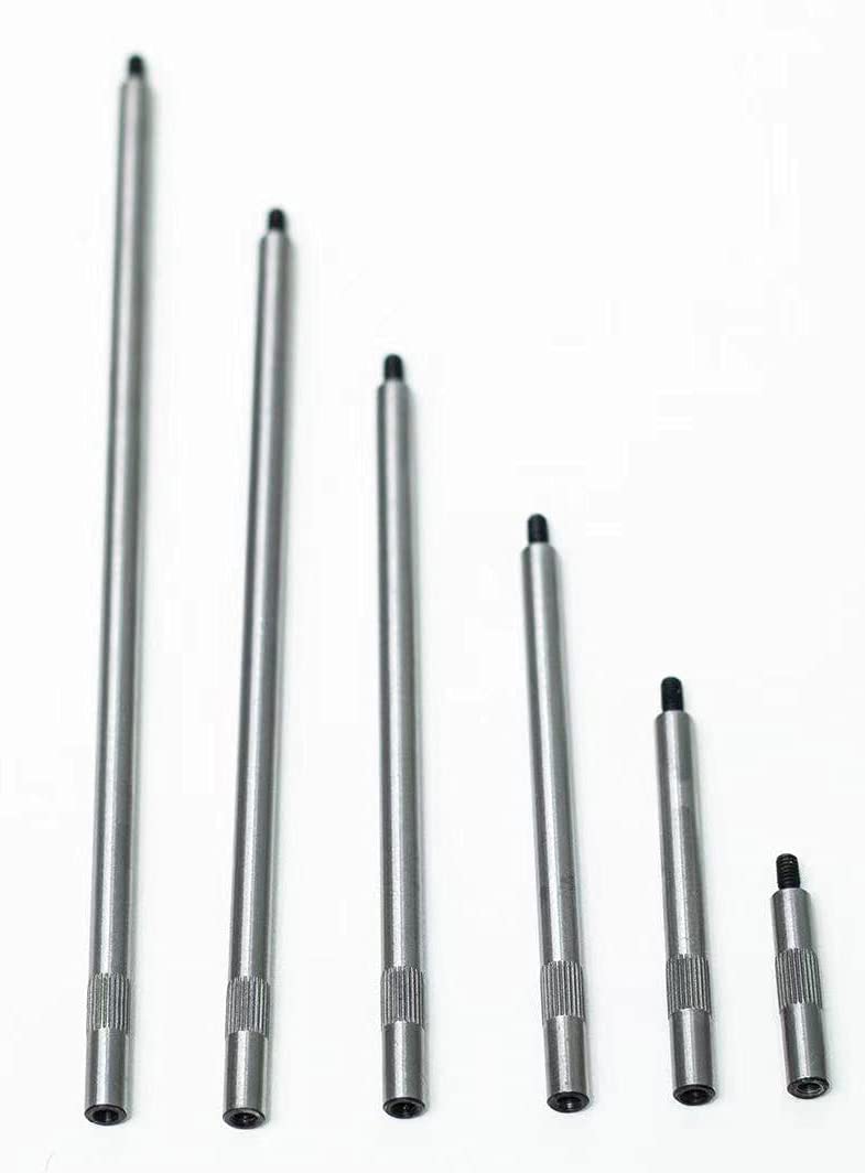LLDSIMEX Dial & Electronic Indicator Extension Stem Rod Set 6 Piece Set