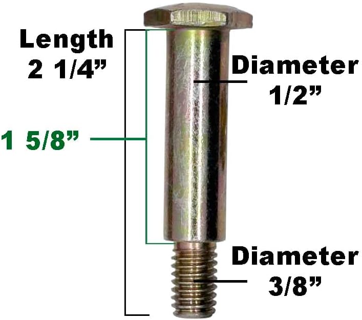 Parts 4 Outdoor USA Made Deck Wheel and Hardware Kit Replacement for Cub Cadet Deck 734-0973 734-04155 210-275 210-179 LT1042
