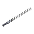 3mm Carbide End Mill, 8mm Cut L, 50mm L, 3mm Shank, Black