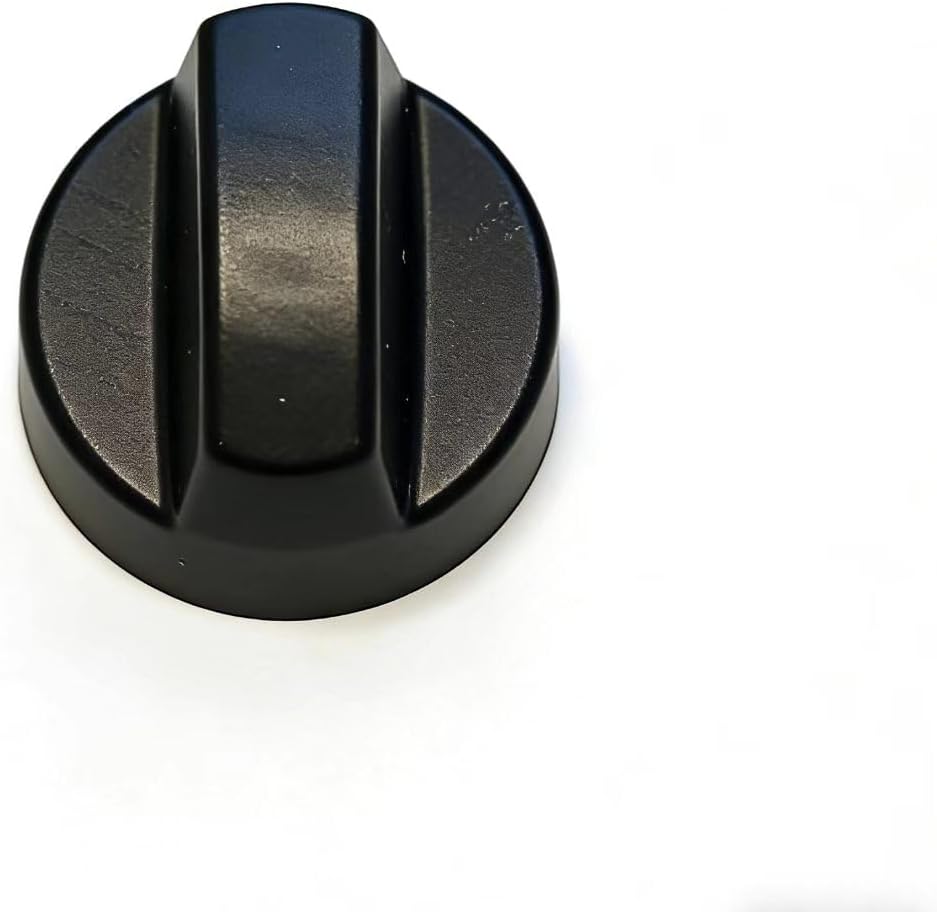 4 Pack Universal Control Knobs Replacement with 12 Adapters for Oven/Stove/Range (Black)