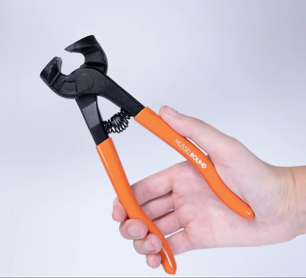 8-inch Wall Tile Nipper – Offset Carbide Jaws for Effortless Wall Tile Shaping and Pro Results for DIYers