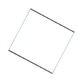 Refrigerator Fresh Food Glass Shelf (Upper) Compatible with Whirlpool