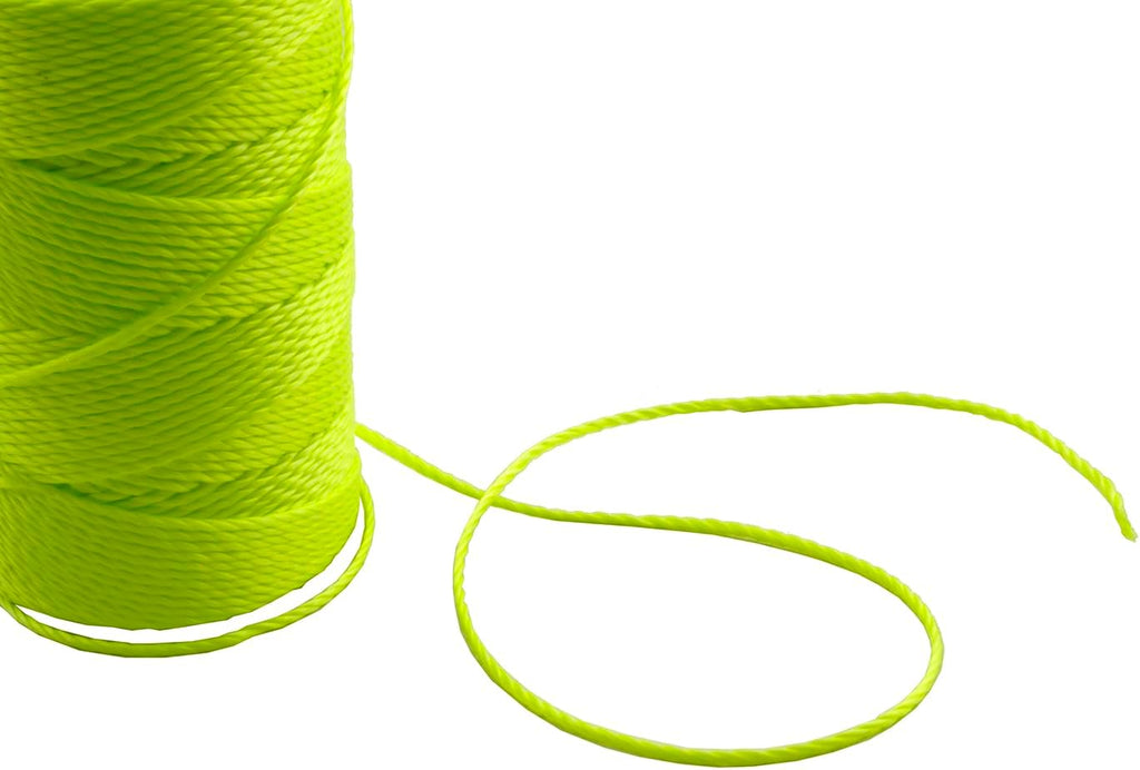 SST - #18 x 500' Twisted Polypropylene Rope Twine Mason Line - Great for Masonry Jobs, DIY Projects, Net Making