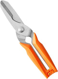 Milk Street Kitchen Shears, 3" German Steel Blade, Bone Notch, Spring-Loaded, Orange Handles