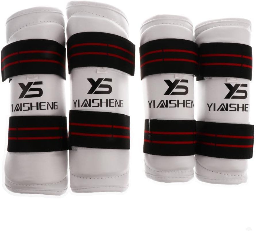 Taekwondo Shin Guard/Leg Protector + Arm Guard/Elbow Protector Set