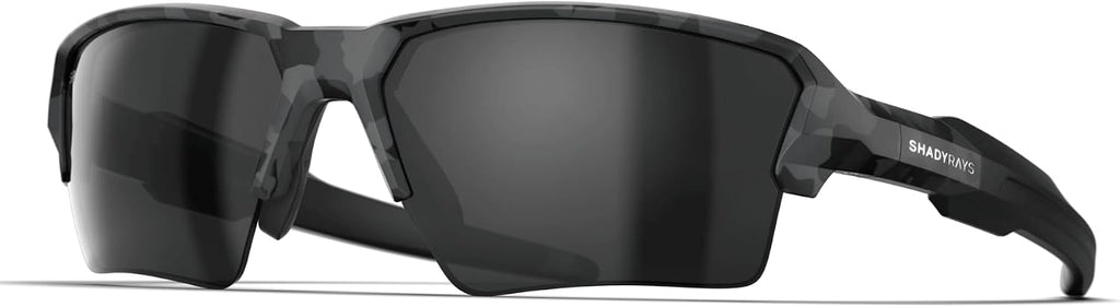 Talon Mens | Semi-Rimless Sport Polarized Sunglasses