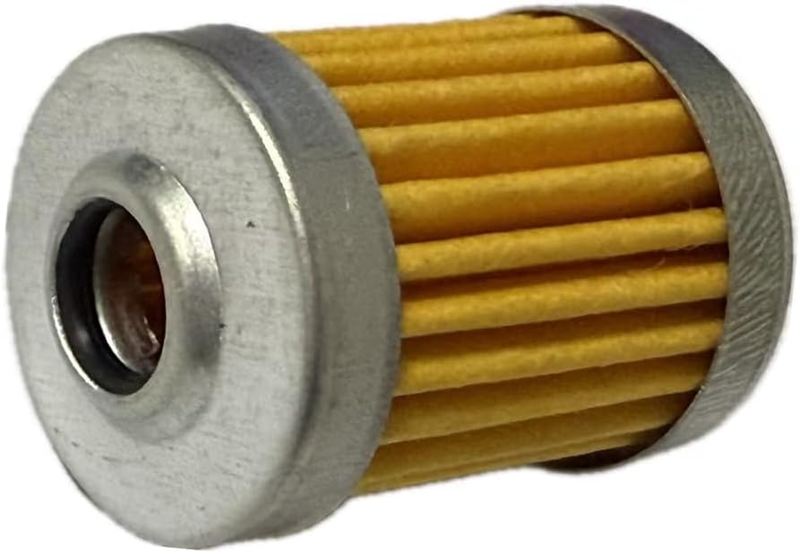2 Pack 1/4 Inline Fuel Filter for Briggs Stratton Kawasaki Lawn Mower