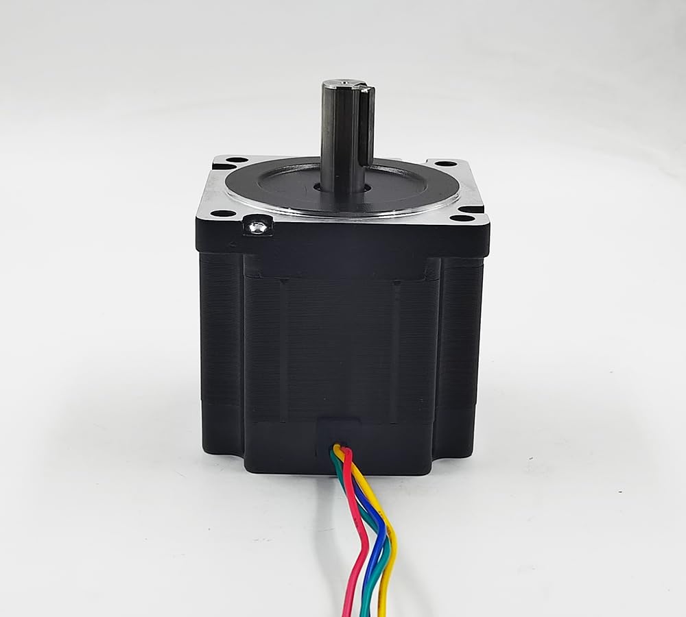 Nema 34 Stepper Motor 5.5A 4.5Nm (640 oz-in) 80mm Length for CNC Router Mill Lathe