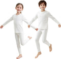 Kids Thermal Underwear Set, Boys Underwear Thermals Set, Fleece Lined Base Layers Top Bottom for Skiing Cold Weather