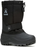 Rocket Insulated Snow Boot - Waterproof Nylon Upper for Kids Winter Boots - Removable Insulated Liner & Boys Shoes