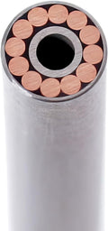 Mosaic Pin - (0.250 (1/4) Inch Diameter) - (895SZS) - (Stainless Outer Material)(Bronze & Stainless Inner Material)