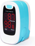 LED CMS50M Pulse Oximeter,SpO2 and PR Value Waveform Blood Oxygen, Neck/Wrist Cord