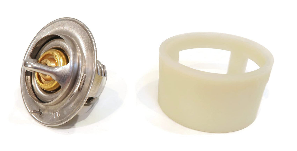 The ROP Shop | Thermostat Kit for MerCruiser 3.0L 181 L4 1A002000 & Up Sterndrive Boat Engines