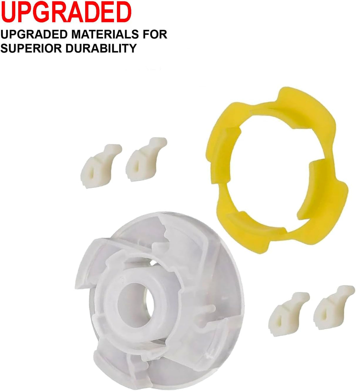 Upgraded Washer Short Cam Agitator Repair Kit Replacement for Whirlpool LSQ8520JQ0 LSN1000JQ0 LSN1000HQ0 LSQ7030LQ0 WTW5540SQ0 LSB6300LW0 GSX9885JQ0 LSN1000LW0 LSQ9659LW0 GSQ9669LW1 LSQ8520JQ1