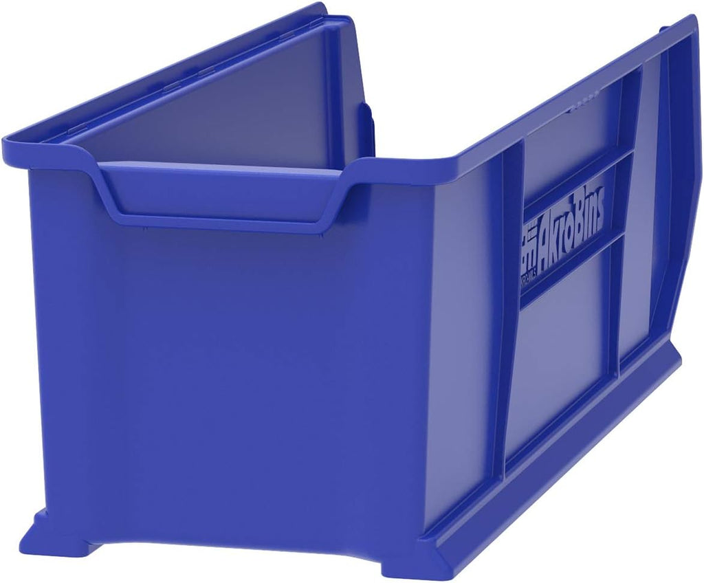 30292 Super-Size AkroBins Plastic Storage Bins, Space-Saving Stackable Bins for Garage, Classroom, Warehouse