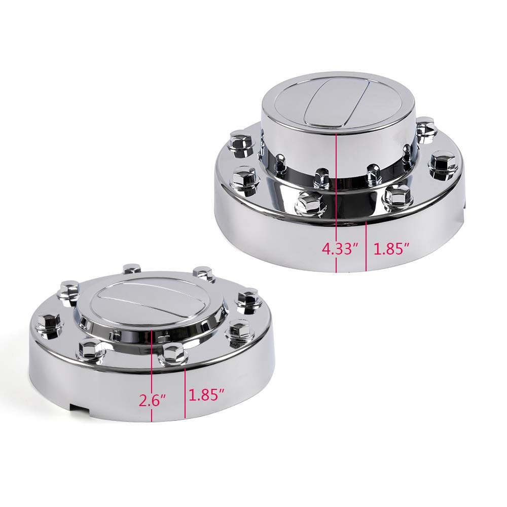 Wheel Center Caps, Compatible with Dodge Ram 3500 2011-2018