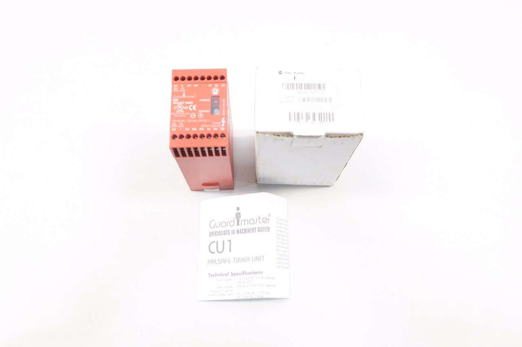 ALLEN BRADLEY 440R-T07114 CUI GUARDMASTER Safety Relay 110/240V-AC D563332