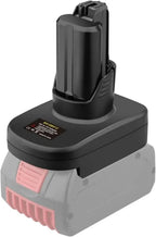 Lithium-ion Battery Adapter, Compatible with Bosch 18V Battery for Bosch 12V Tools, Power Tool Converter