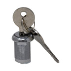 Rubbermaid Commercial Replacement Lock And Keys For Cleaning Carts, Silver