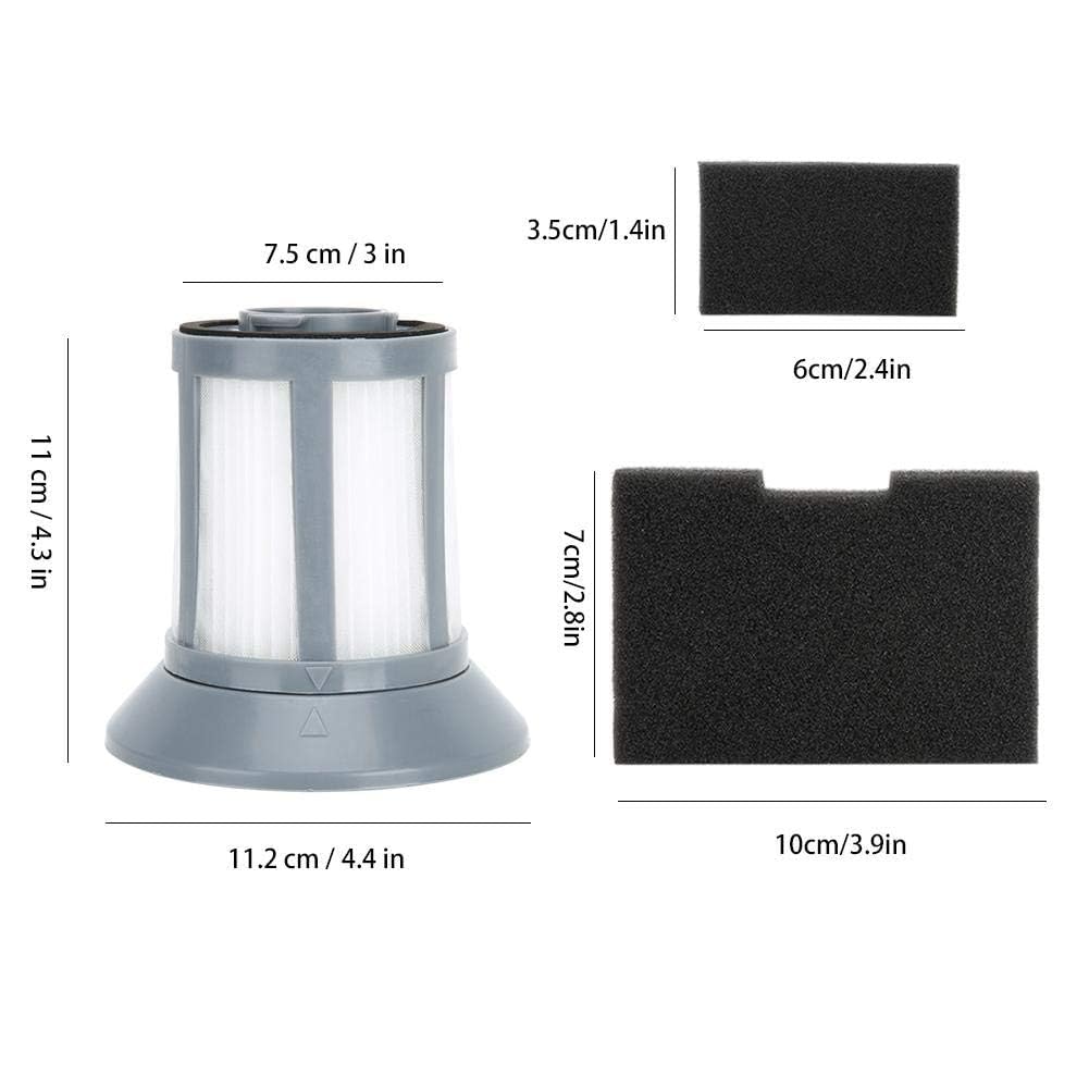 Vacuum Filter Replacement, Carbon Cotton, for 6489 64892