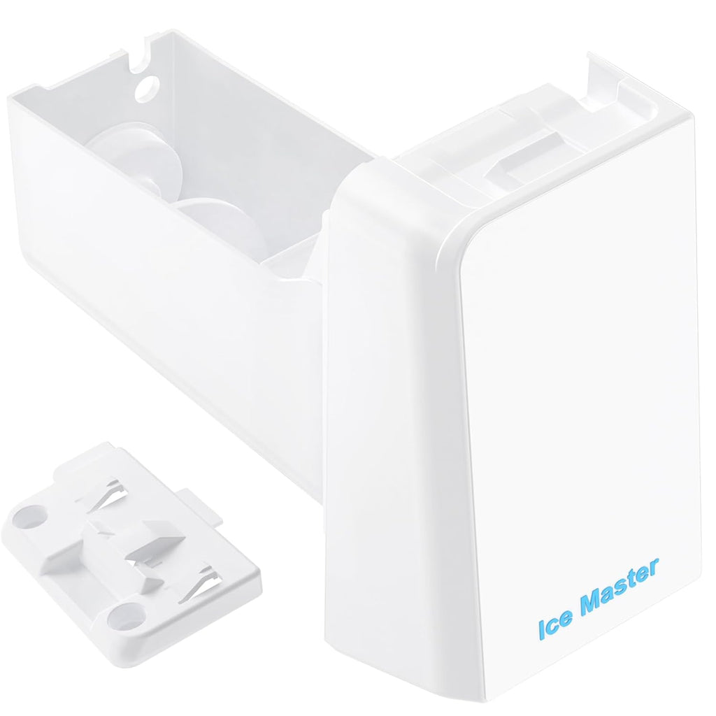 Upgraded RF23HCEDBSR RF23J9011SR RF24FSEDBSR RF22KREDBSR Ice Maker Ice Tray Compatible with Samsung Ice Maker Replacement DA97-14504C DA97-14504A Ice Container Samsung Ice Bucket Replacement Ice Bin