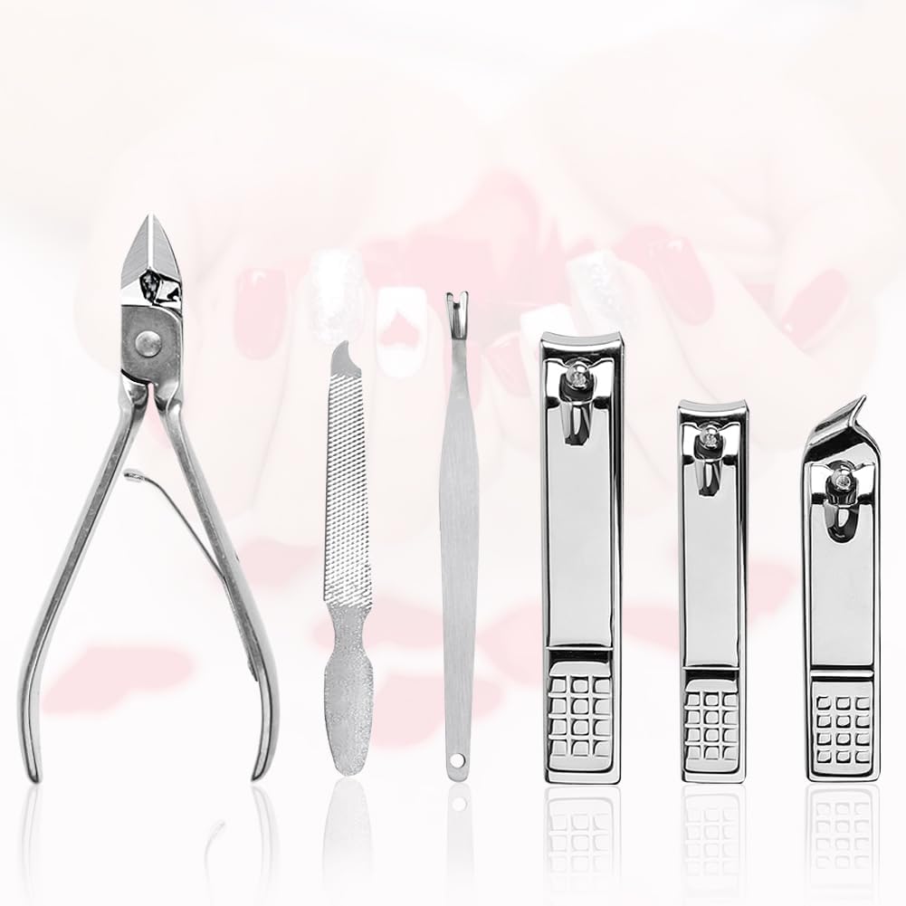 Manicure Set Professional Nail Clippers Set, 18Pcs Manicure Kit Stainless Steel Nail Kit for Women, Pedicure Set Nail