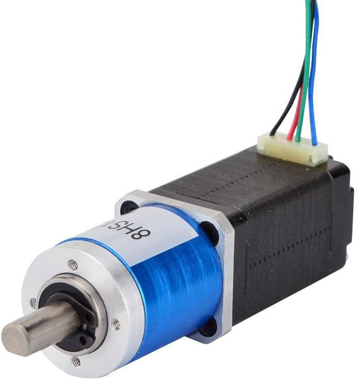 STEPPERONLINE 19:1 Planetary Gearbox Nema 8 Stepper Motor Geared Stepper Motor