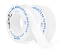 Professional Grade Plumbers Tape - 1/2 Inch X 520 Inches, 2 Pack | High Density Thread Sealant Teflon Tape