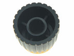 Dopro 20pcs Guitar AMP Amplifier Push on fit Knobs Black w/Gold Cap for Marshall Amplifier