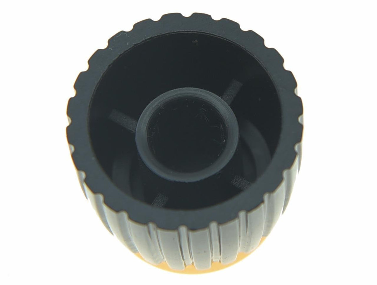 Dopro 20pcs Guitar AMP Amplifier Push on fit Knobs Black w/Gold Cap for Marshall Amplifier