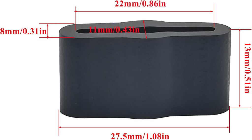 2 Pack 8268961 Dishwasher Sleeve Friction Pad Replaces WP8268961 PS731965