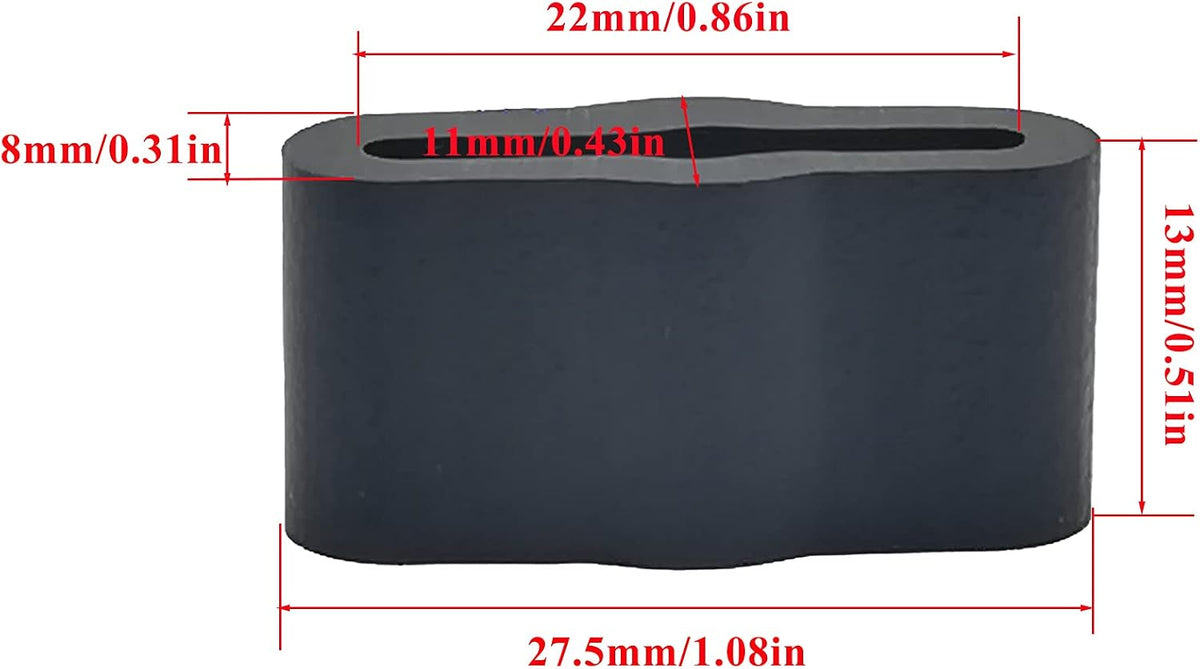 2 Pack 8268961 Dishwasher Sleeve Friction Pad Replaces WP8268961 PS731965