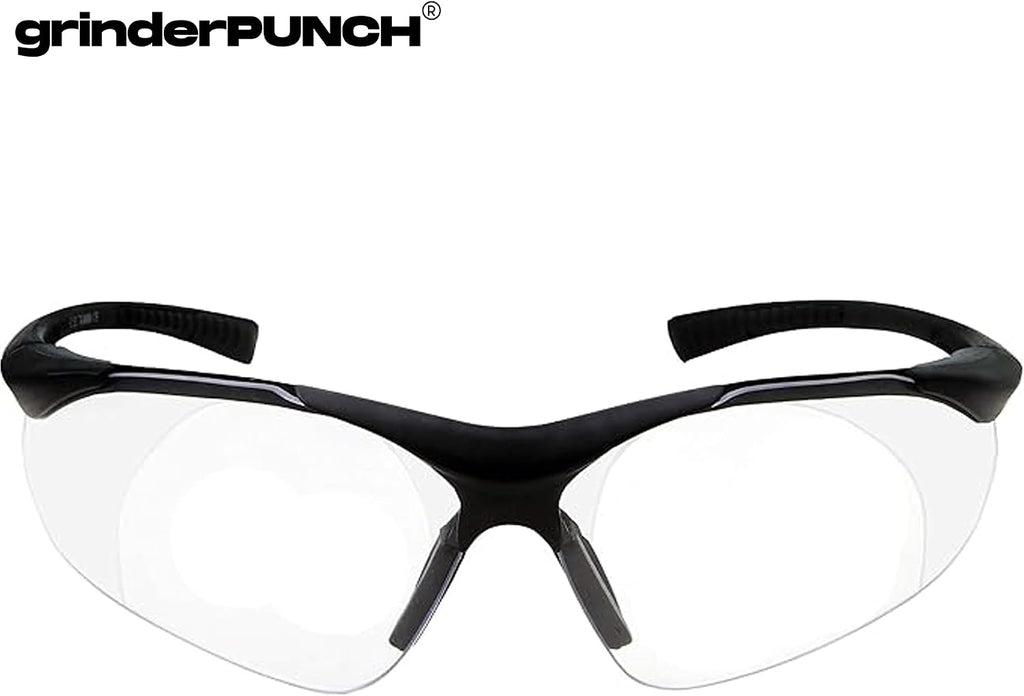 ANSI Z87 Magnifying Safety Glasses Readers Reading Men Women | ANSI Z87 Impact Resistant, Full Lens Magnifying Safety