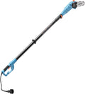 Corded Electric Pole Saw, Electric Telescoping Pole Saw with 8-Inch Bar & Chain, Adjustable Extension Tree Trimmer
