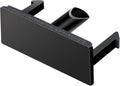 Microwave Door Eject Button for KitchedAid,Upgraded Whirlpool Rectangular Button Replacement (Black)