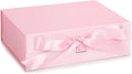 Pink Magnetic Gift Box, 10.5 X 7.5 X 3.1 inches
