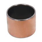 Aicosineg Oilless Bushings Sleeve Bearing Solid Friction Oilless Bushing 1.37in Bore x 1.53in OD x 1.18in Length Plain Bearings Wrapped Bushing Carbon Steel Base 3530 Sleeve Bearing