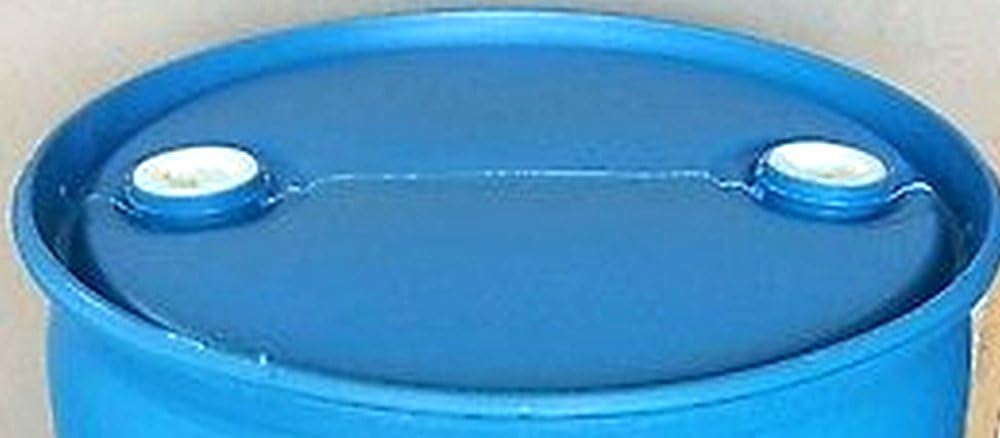 30 Gallon Plastic Water Barrel Great for Long Term Water Storage. | Blue