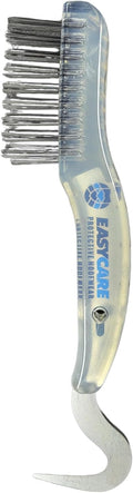 Angry Horse Easycare Hoof Pick and Wire Brush Combo, Clear