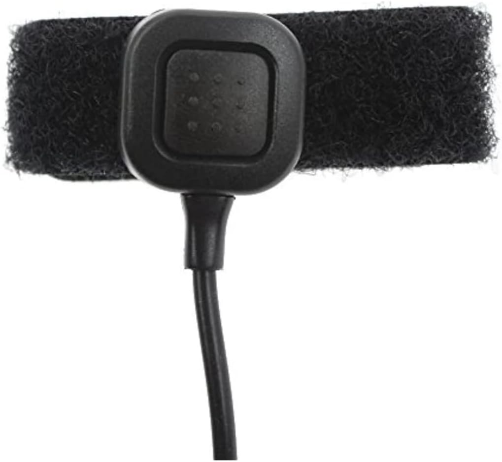 Tactical Throat Mic with Finger PTT Compatible for Baofeng Kenwood Earpiece | Compatible with BaoFeng UV-5RMini