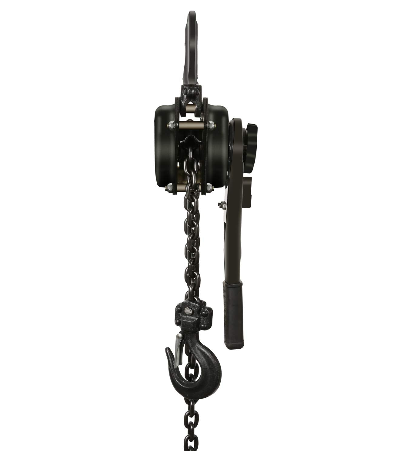 Manual Lever Hoist Come Along 3/4 TON 1650 LBS Capacity 10FT Lift 2 Heavy Duty Hooks Commercial Grade Steel for