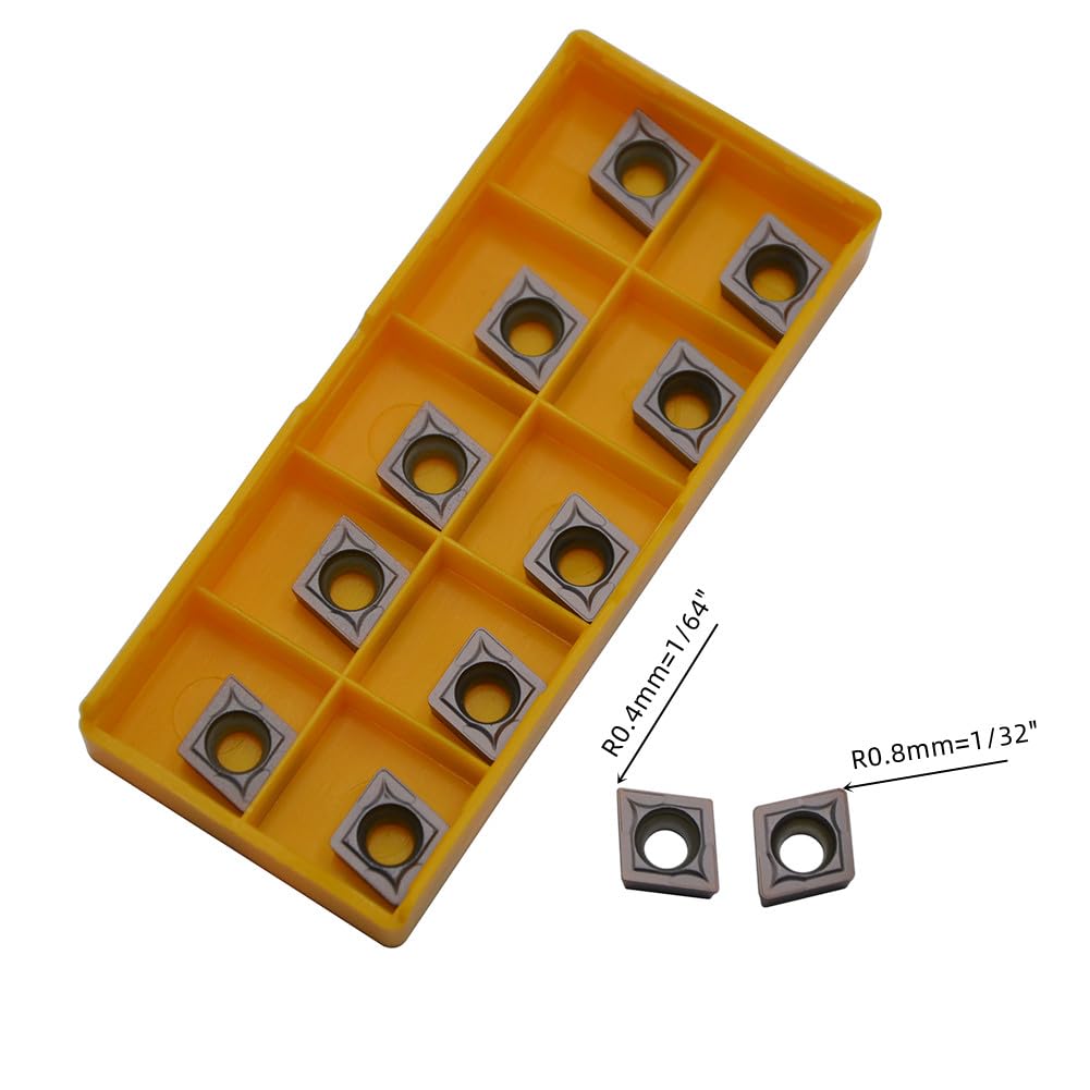 20pcs CCMT32.51/32.52 CCMT09T304/09T308 Carbide Inserts Turning Inserts for Metal Cutting Cutter bar
