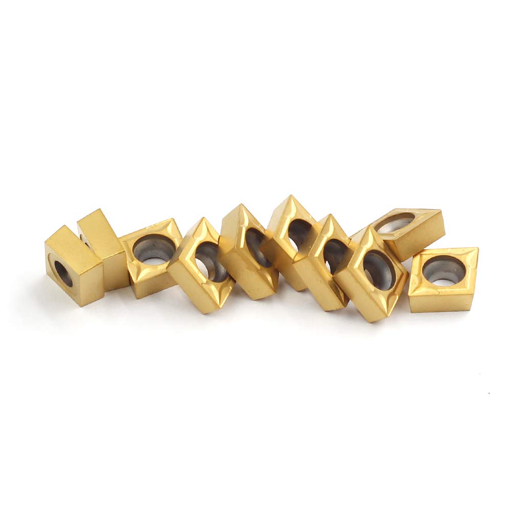 OSCARBIDE CCMT09T304/CCMT32.51 Carbide Turning Inserts 10Pcs