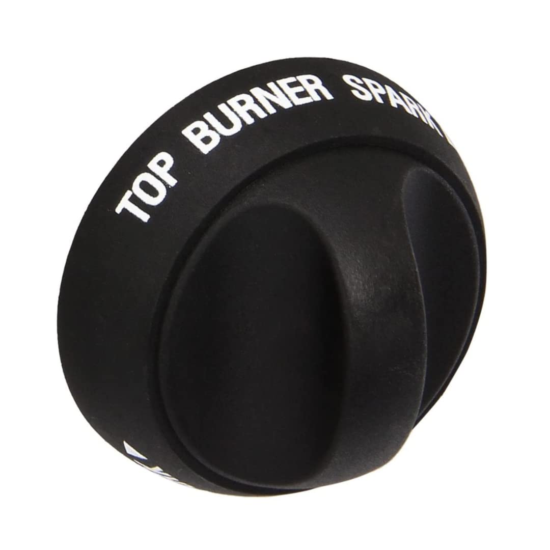Replacement for Suburban 140229 Range Black Piezo Ignitor Knob