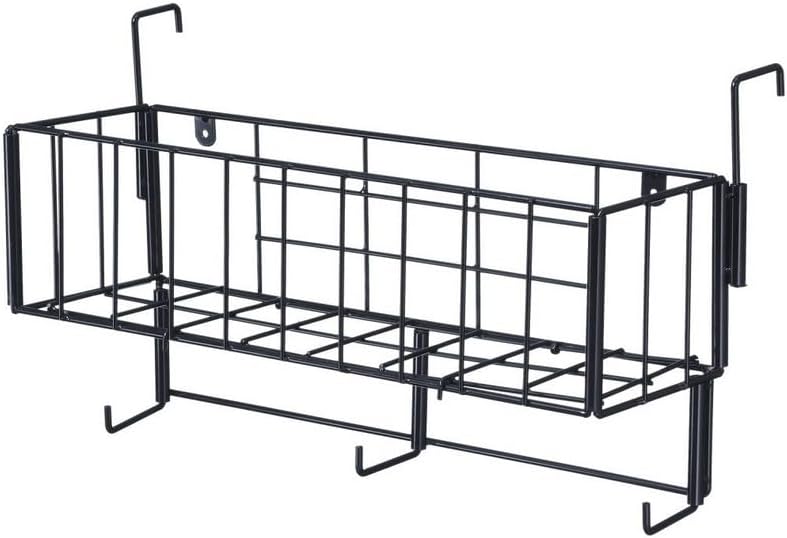 Hanging Bridle Rack with Basket