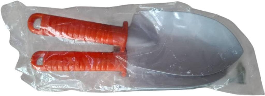 2-Pack Garden Hand Trowel Set – Heavy Duty Reinforced Curved Steel Blade, Ergonomic Non-Slip Handle, Durable