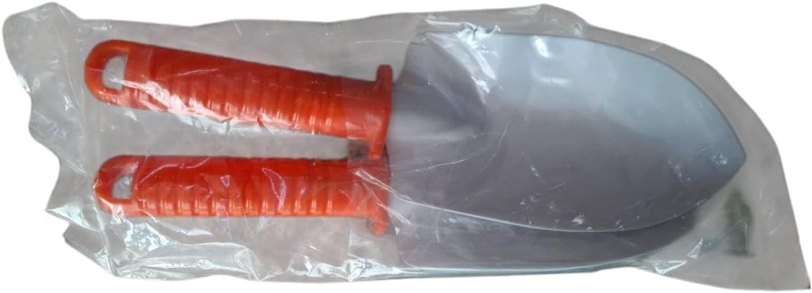 2-Pack Garden Hand Trowel Set – Heavy Duty Reinforced Curved Steel Blade, Ergonomic Non-Slip Handle, Durable