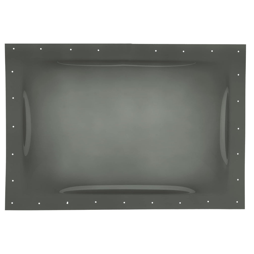 RV Skylight Outer Dome | 14" x 22" Universal Outer Skylight | Bubble Style (Smoke)