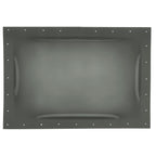 RV Skylight Outer Dome | 14" x 22" Universal Outer Skylight | Bubble Style (Smoke)